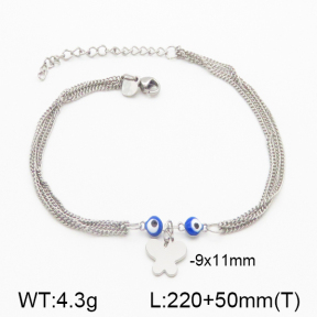Stainless Steel Anklets  5A9000311vbll-350