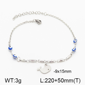 Stainless Steel Anklets  5A9000316vbll-350