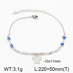 Stainless Steel Anklets  5A9000320vbll-350