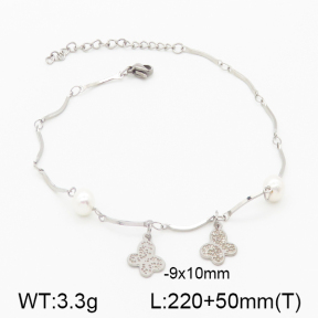 Stainless Steel Anklets  5A9000330vbll-350