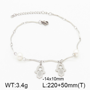 Stainless Steel Anklets  5A9000331vbll-350
