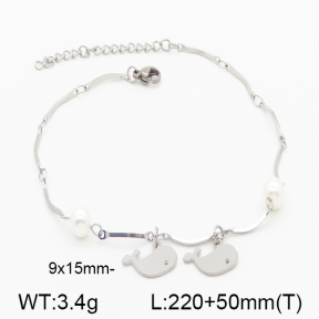 Stainless Steel Anklets  5A9000333vbll-350