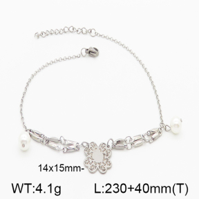 Stainless Steel Anklets  5A9000345vbll-350