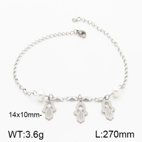 Stainless Steel Anklets  5A9000346vbll-350