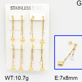 Stainless Steel Earrings  5E4000725aima-314