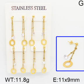 Stainless Steel Earrings  5E4000729aima-314
