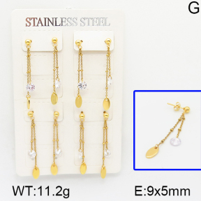 Stainless Steel Earrings  5E4000730aima-314