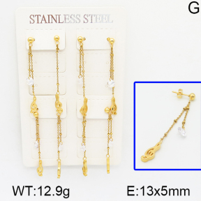 Stainless Steel Earrings  5E4000733aima-314
