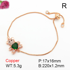 Fashion Copper Bracelet  F7B400381baka-G030