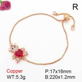 Fashion Copper Bracelet  F7B400386baka-G030