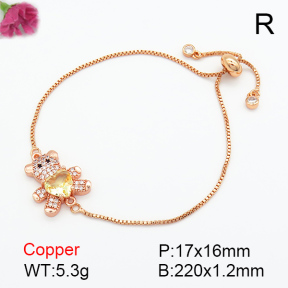 Fashion Copper Bracelet  F7B400390baka-G030