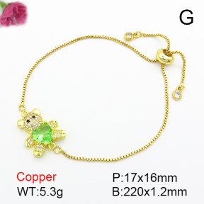 Fashion Copper Bracelet  F7B400405baka-G030