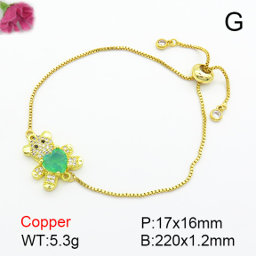 Fashion Copper Bracelet  F7B400410baka-G030