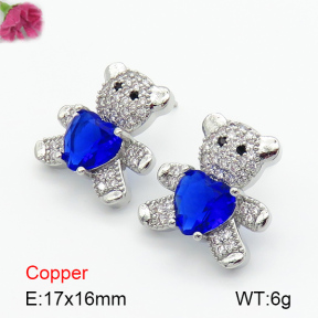 Fashion Copper Earrings  F7E400308bbov-G030