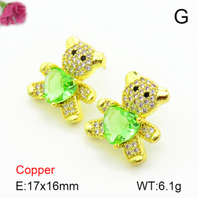 Fashion Copper Earrings  F7E400315bbov-G030
