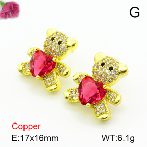 Fashion Copper Earrings  F7E400324bbov-G030