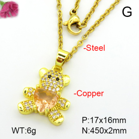 Fashion Copper Necklace  F7N400868baka-G030