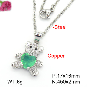Fashion Copper Necklace  F7N400875baka-G030