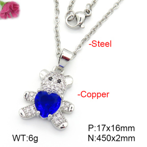 Fashion Copper Necklace  F7N400876baka-G030