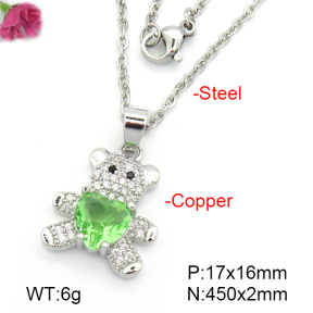 Fashion Copper Necklace  F7N400881baka-G030