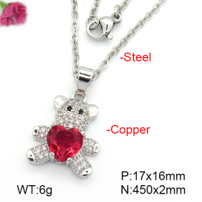 Fashion Copper Necklace  F7N400883baka-G030