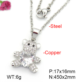 Fashion Copper Necklace  F7N400886baka-G030
