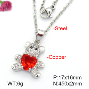 Fashion Copper Necklace  F7N400887baka-G030