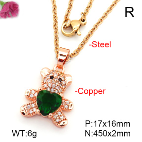 Fashion Copper Necklace  F7N400888baka-G030