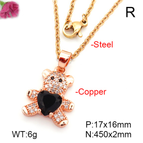 Fashion Copper Necklace  F7N400897baka-G030