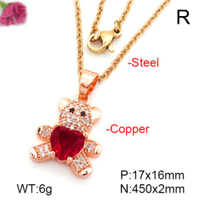 Fashion Copper Necklace  F7N400899baka-G030