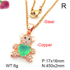 Fashion Copper Necklace  F7N400900baka-G030
