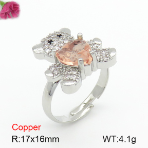 Fashion Copper Ring  F7R400389ablb-G030