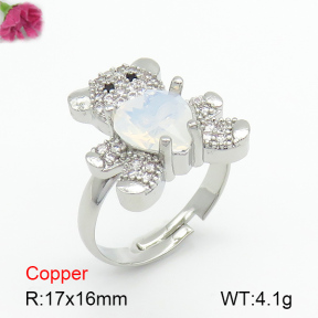Fashion Copper Ring  F7R400393ablb-G030