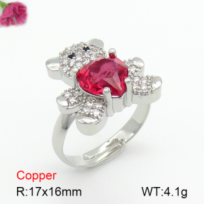Fashion Copper Ring  F7R400394ablb-G030