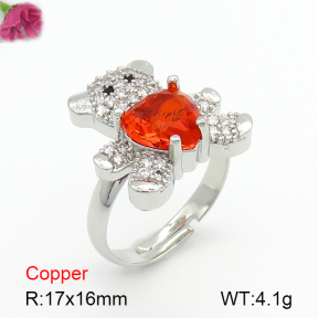 Fashion Copper Ring  F7R400396ablb-G030