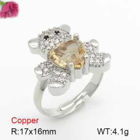 Fashion Copper Ring  F7R400401ablb-G030