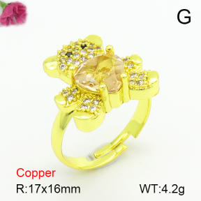 Fashion Copper Ring  F7R400402ablb-G030