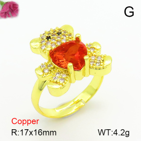 Fashion Copper Ring  F7R400407ablb-G030