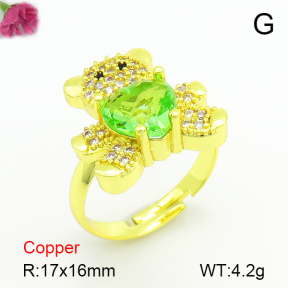 Fashion Copper Ring  F7R400411ablb-G030