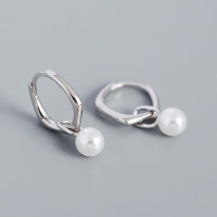 Ring & Ball  925 Silver Earrings  WT:2.24g  9.5*23.4mm  JE0973ailh-Y05  YHE0415