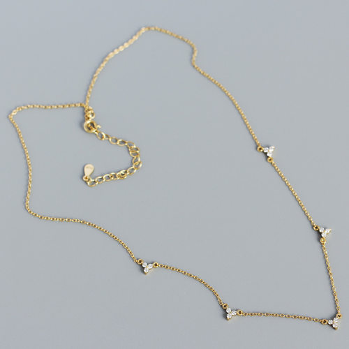 925 Silver Necklace  WT:1.9g  N:40+5cm  JN1008aink-Y05  YHN067