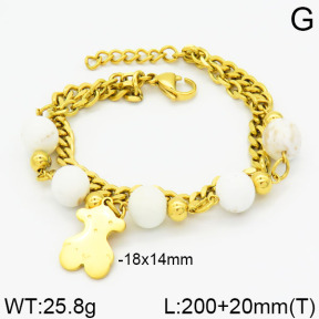 SS Bear Bracelets  TB2000057vbpb-685