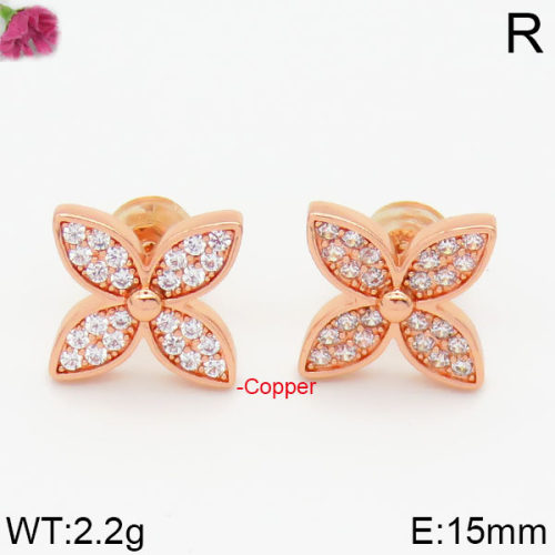 Fashion Copper Earrings  TE2000064ahlv-J82