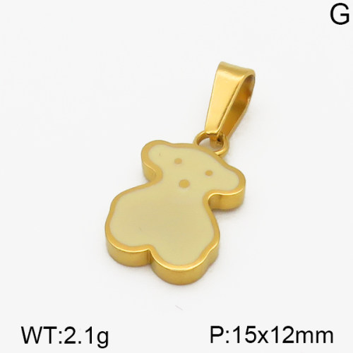 SS Bear Pendants  TP5000006bhva-635