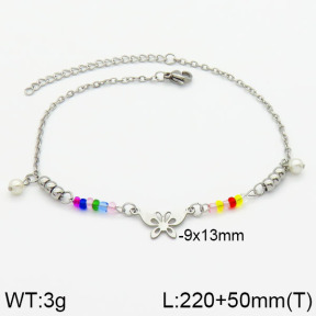 Stainless Steel Anklets  2A9000190vbmb-350