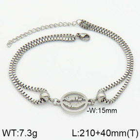 Stainless Steel Bracelet  2B2000394ablb-350