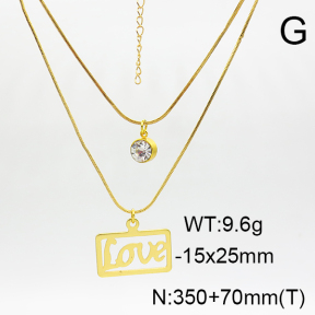 Stainless Steel Necklace  6N4003471vbnb-900