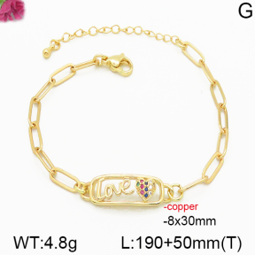 Fashion Copper Bracelet  F5B400574ahjb-J111