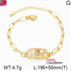Fashion Copper Bracelet  F5B400575ahjb-J111
