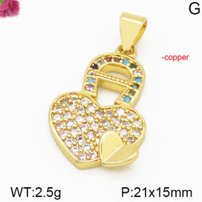 Fashion Copper Pendant  F5P400034vbnb-J111